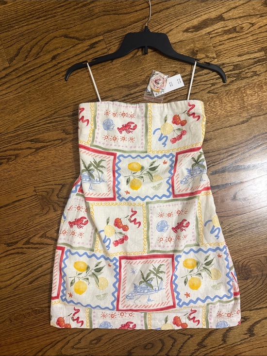 Abercrombie & Fitch Dresses & Skirts - Abercrombie Coastal/Lemon Print Summer Mini Dress